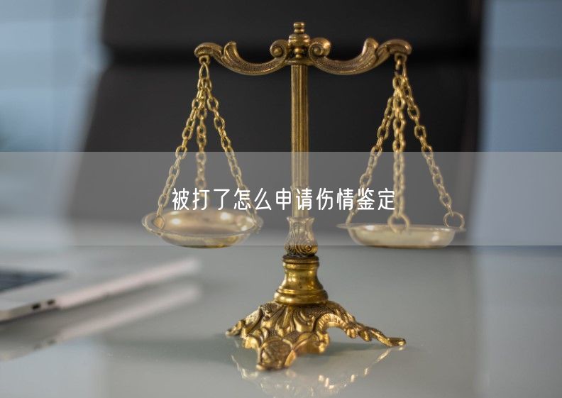 被打了怎么申请伤情鉴定