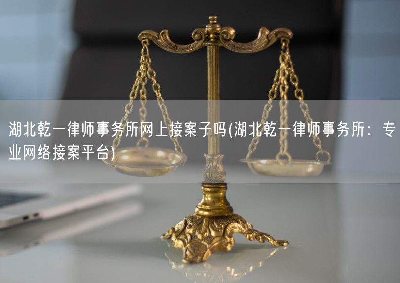 湖北乾一律师事务所网上接案子吗(湖北乾一律师事务所：专业网络接案平台)