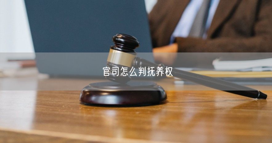 官司怎么判抚养权